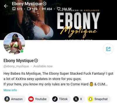 Ebony Mystique