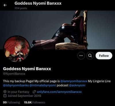 Nyomi BanXXX